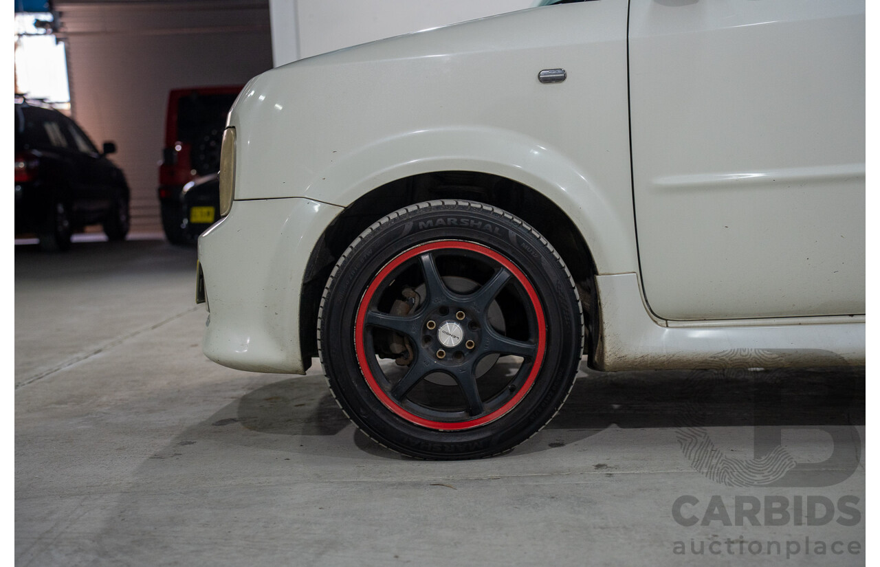 11/2004 Nissan Cube BGZ11 4d Wagon White 1.4L -  Used Import (dated 11/2004)