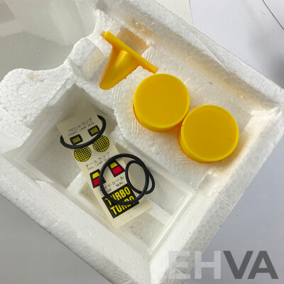 Vintage Radcon Wheely-Spinning Honda City Turbo Bulldog Remote Controlled Car in Original Packaging