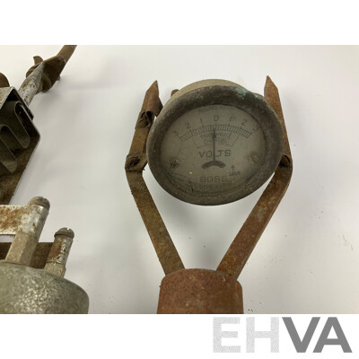 Vintage Battery Cell Testers/Volt Meters Including Wilsonia, Shadow Instruments, Boss, Davenset