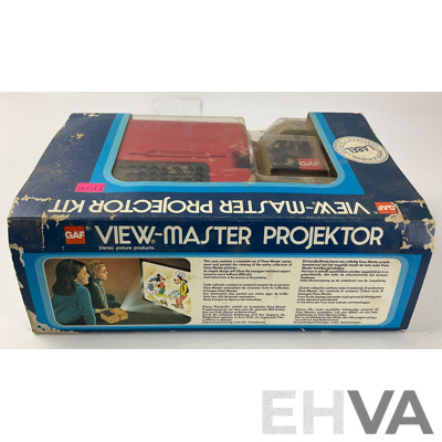 Vintage GAF View Master Projector Kit in Original Box