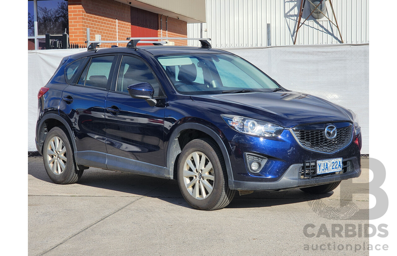 05/2012 Mazda Cx-5 MAXX SPORT (4x4) AWD 4D Wagon Blue 2.2L