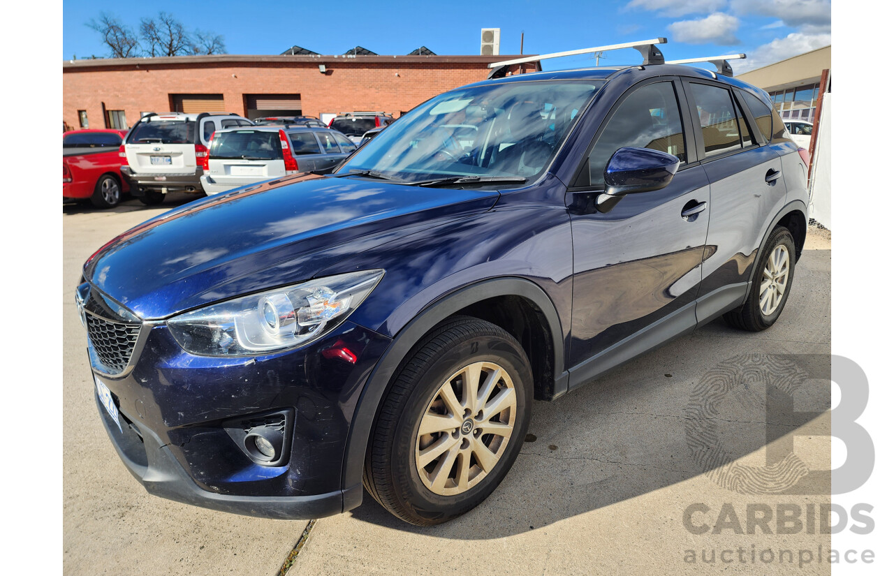 05/2012 Mazda Cx-5 MAXX SPORT (4x4) AWD 4D Wagon Blue 2.2L
