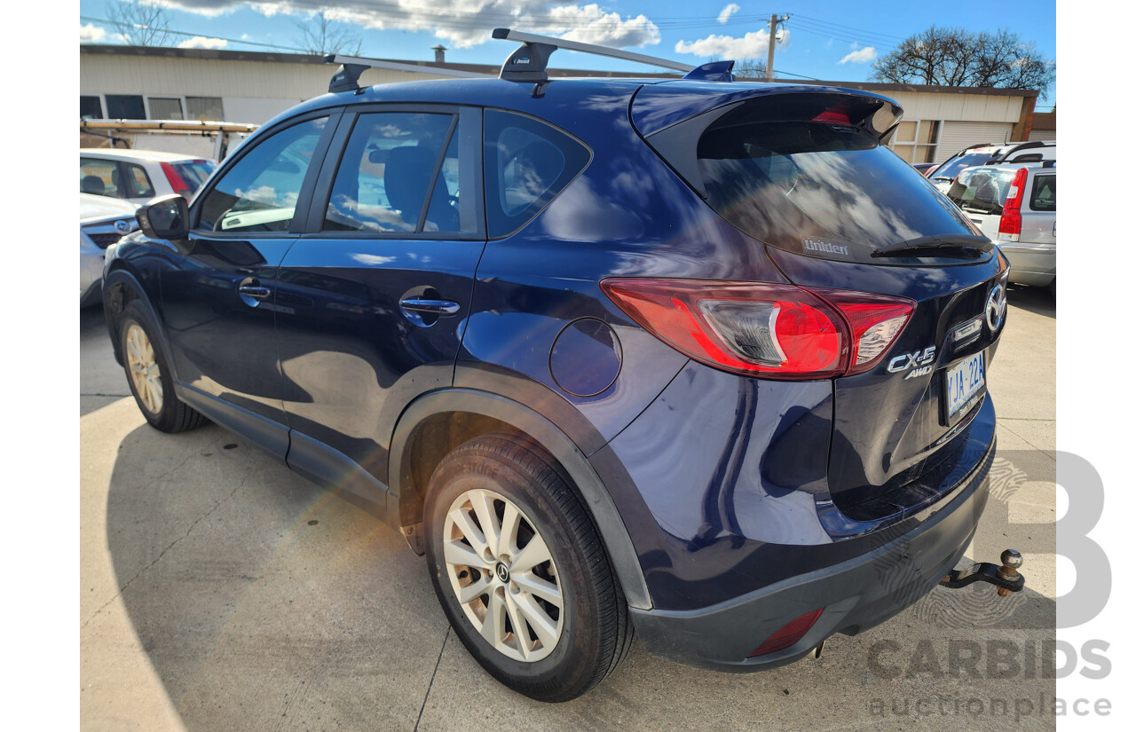 05/2012 Mazda Cx-5 MAXX SPORT (4x4) AWD 4D Wagon Blue 2.2L