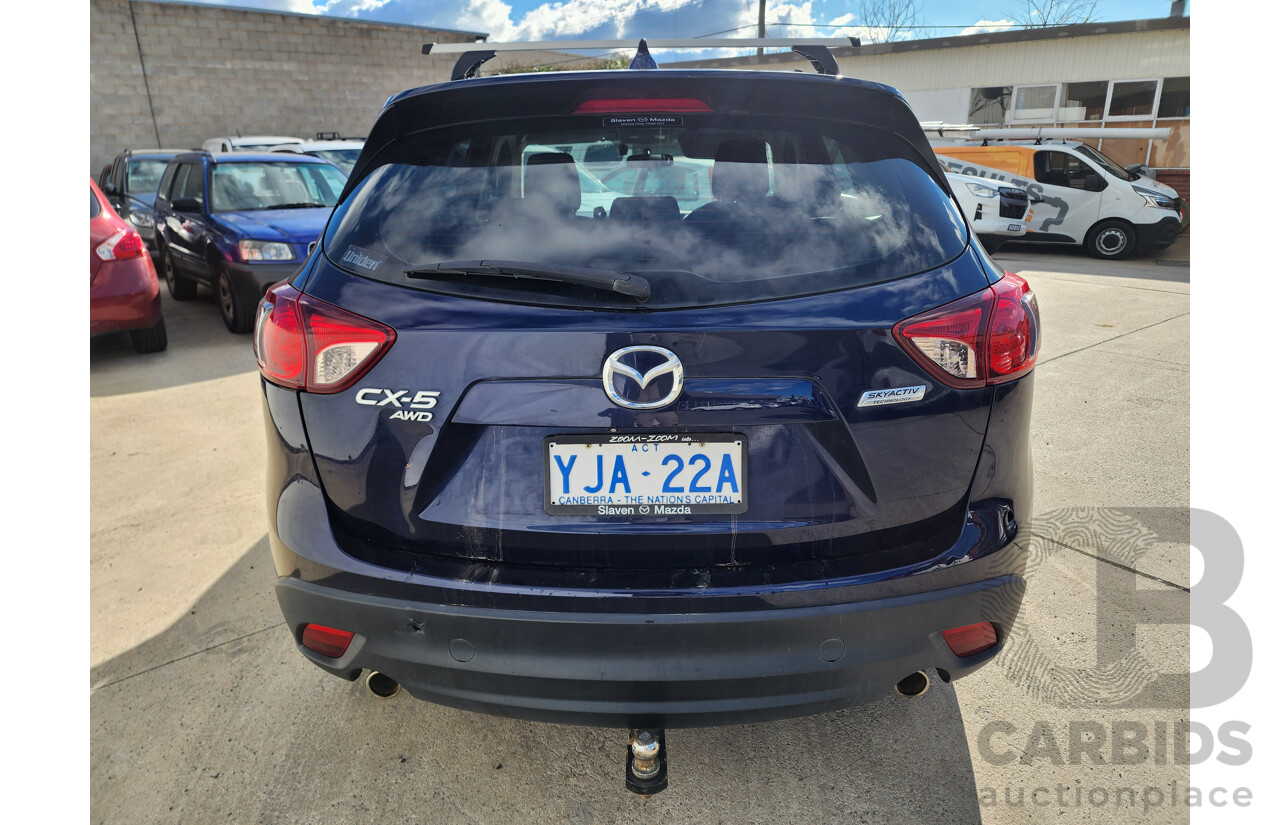 05/2012 Mazda Cx-5 MAXX SPORT (4x4) AWD 4D Wagon Blue 2.2L