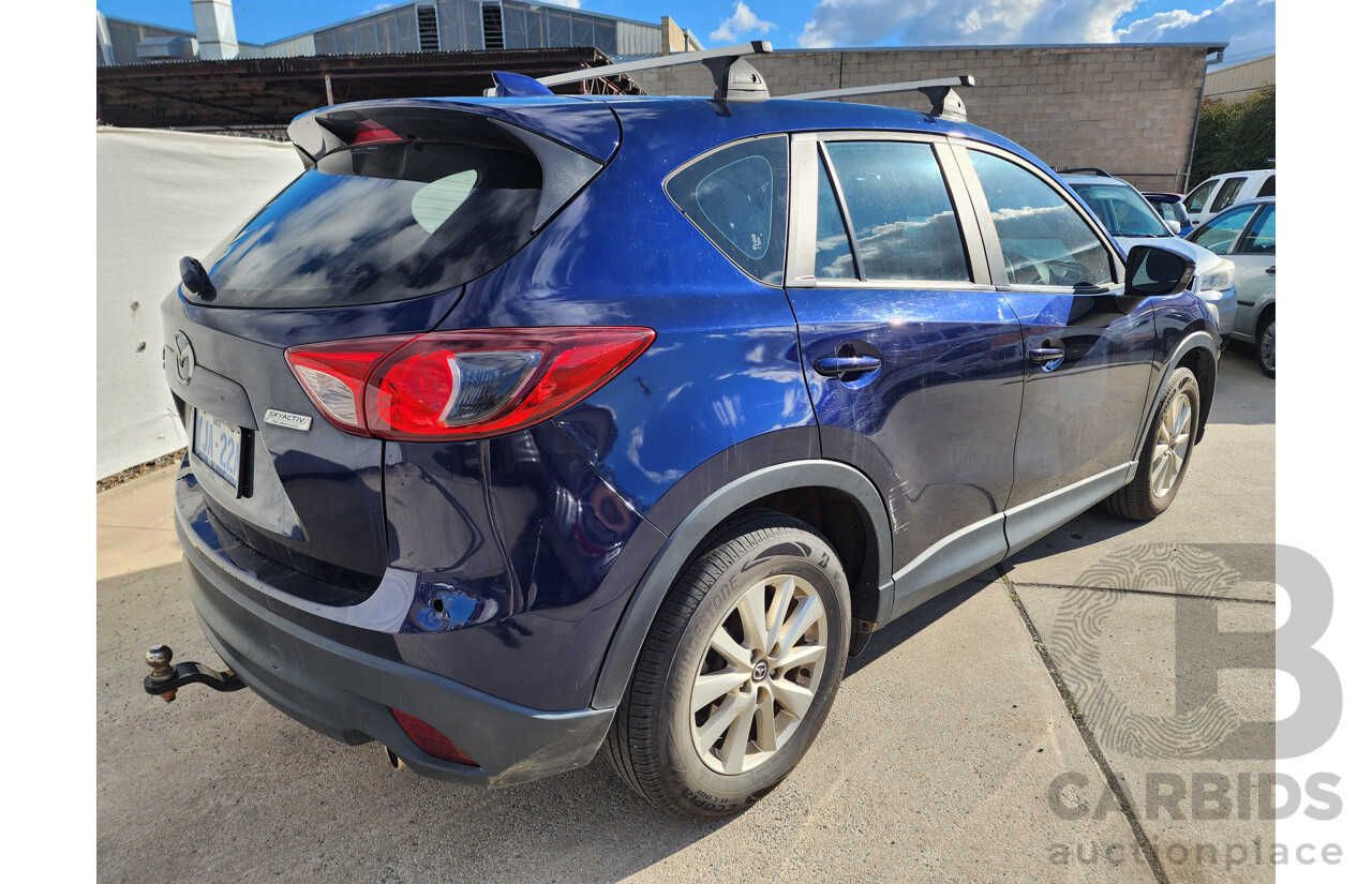 05/2012 Mazda Cx-5 MAXX SPORT (4x4) AWD 4D Wagon Blue 2.2L