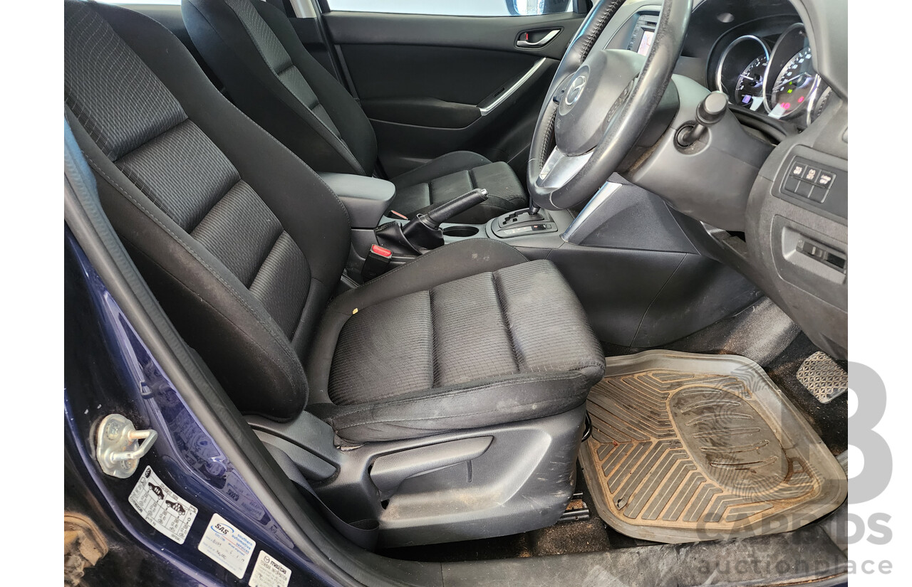 05/2012 Mazda Cx-5 MAXX SPORT (4x4) AWD  4D Wagon Blue 2.2L