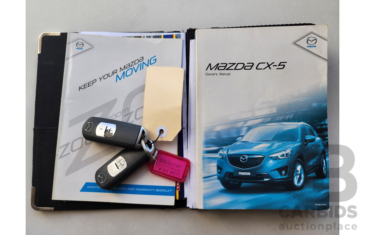 05/2012 Mazda Cx-5 MAXX SPORT (4x4) AWD  4D Wagon Blue 2.2L