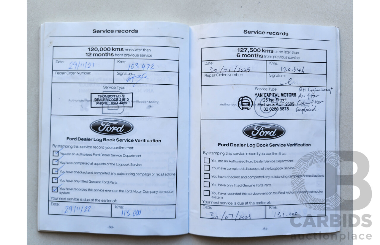 11/2013 Ford Kuga TITANIUM (AWD) AWD TF 4D Wagon Black 2.0L