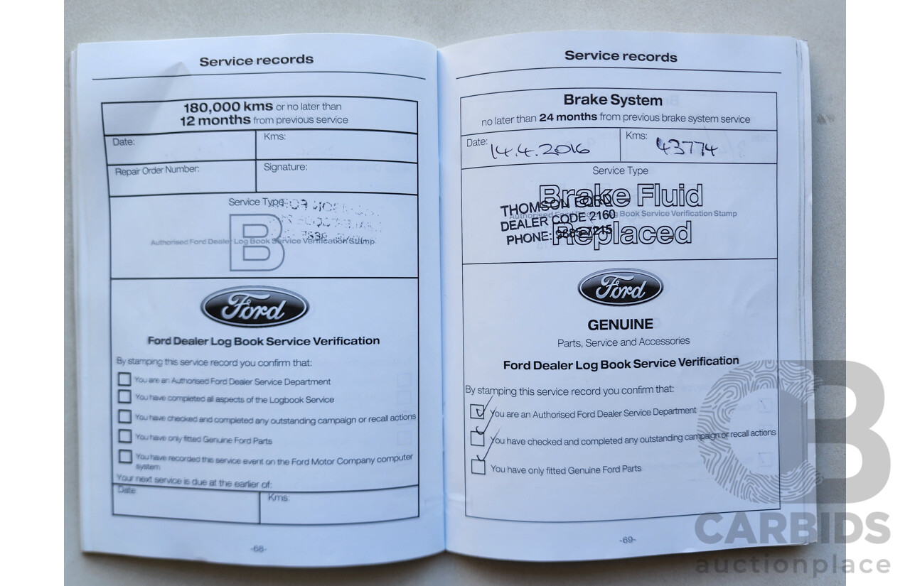 11/2013 Ford Kuga TITANIUM (AWD) AWD TF 4D Wagon Black 2.0L