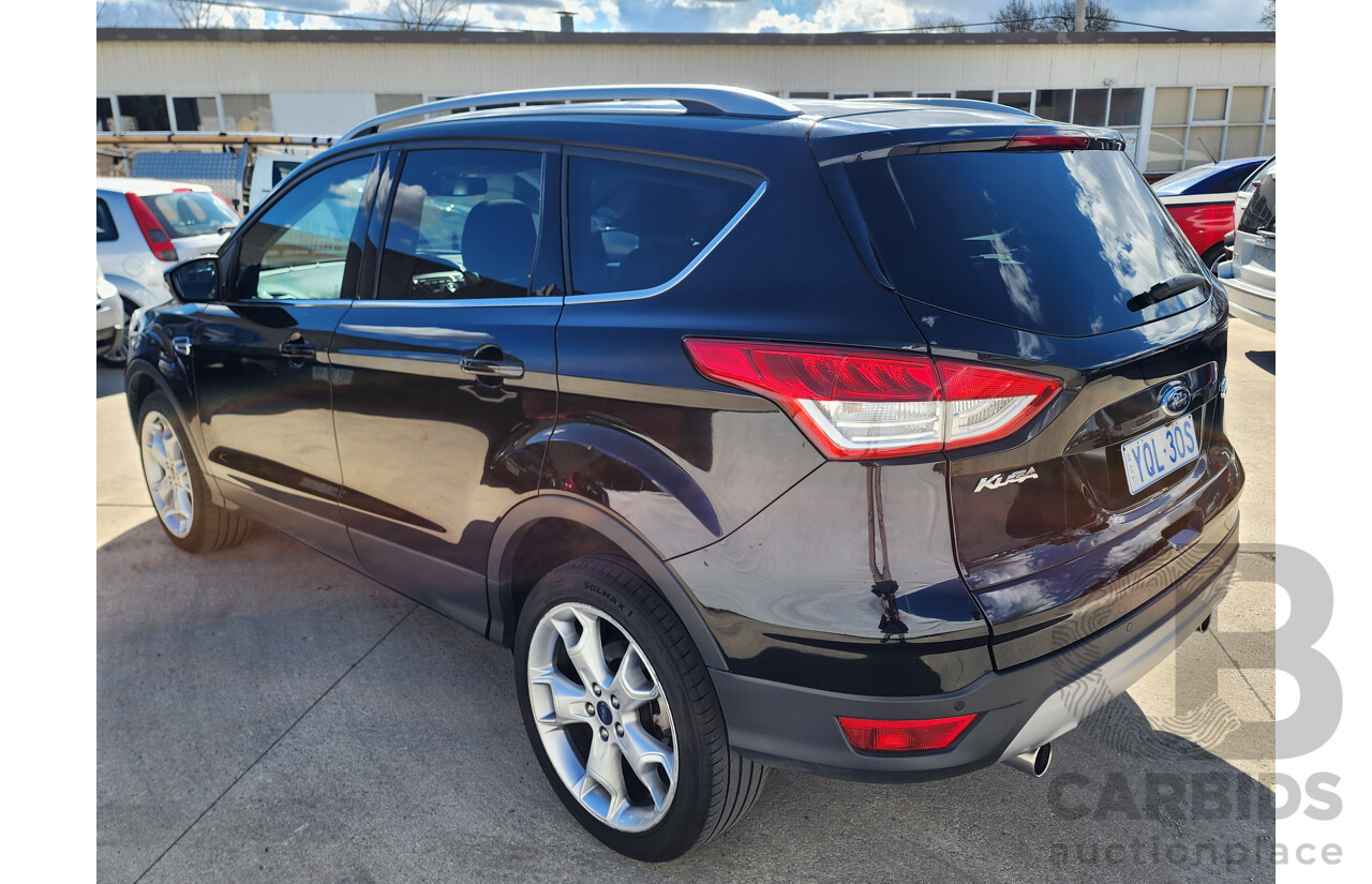 11/2013 Ford Kuga TITANIUM (AWD) AWD TF 4D Wagon Black 2.0L