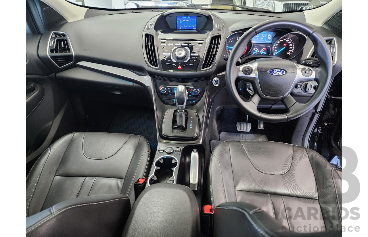 11/2013 Ford Kuga TITANIUM (AWD) AWD TF 4D Wagon Black 2.0L