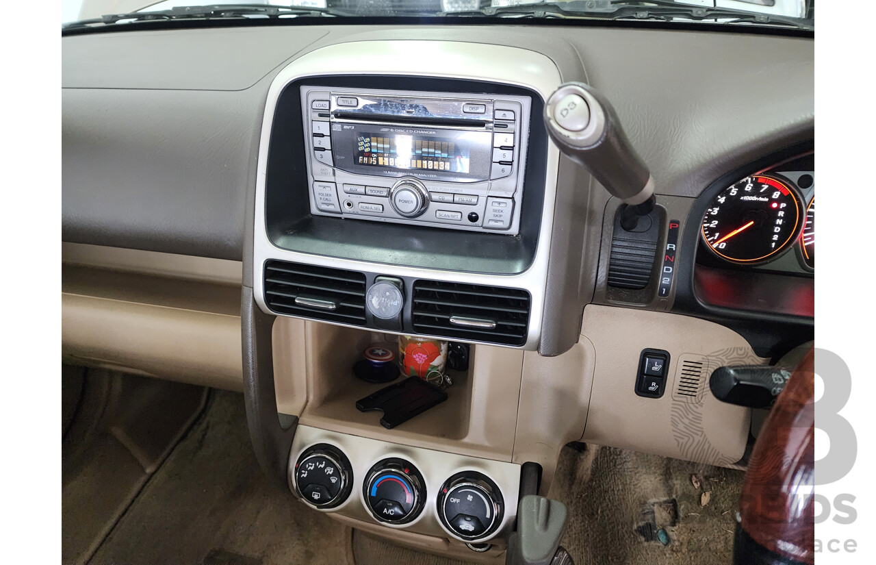 8/2006 Honda CRV (4x4) Sport 2005 UPGRADE 4d Wagon Gold 2.4L