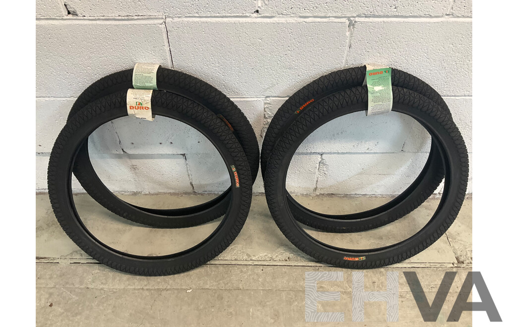 4x Duro 20-inch Bike Tyres