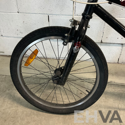 FREE AGENT Maverick BMX Bike Black (49cm Frame)