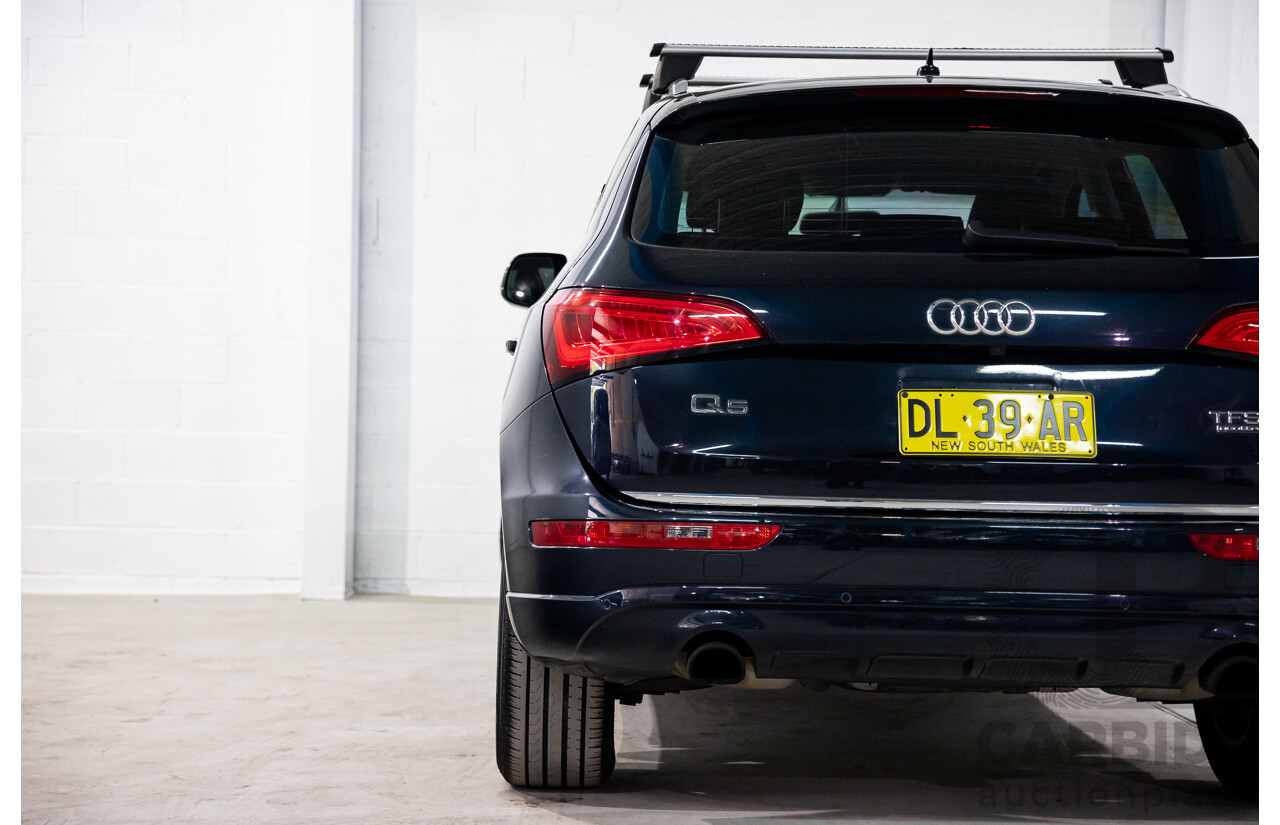 9/2015 Audi Q5 2.0 TFSI Quattro (AWD) 8R MY16 4d Wagon Moonlight Blue Metallic Turbo 2.0L
