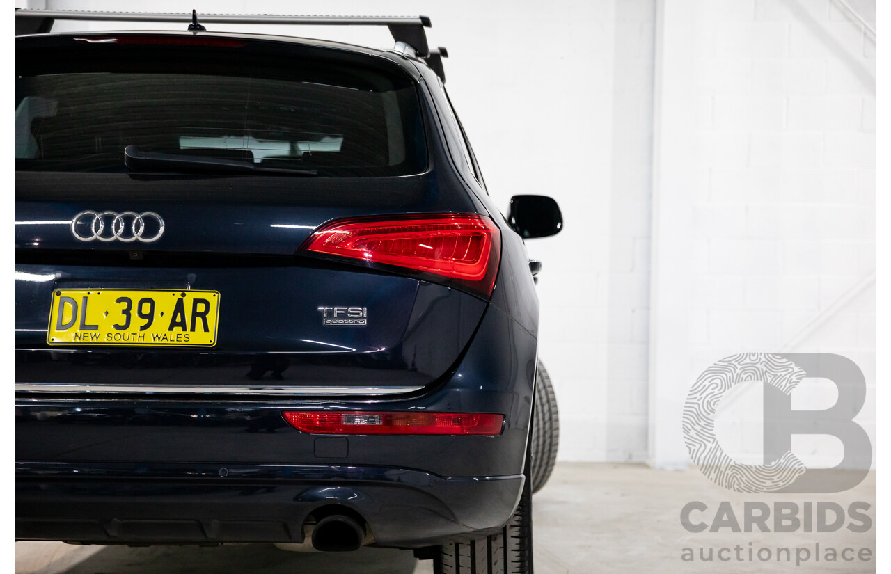 9/2015 Audi Q5 2.0 TFSI Quattro (AWD) 8R MY16 4d Wagon Moonlight Blue Metallic Turbo 2.0L