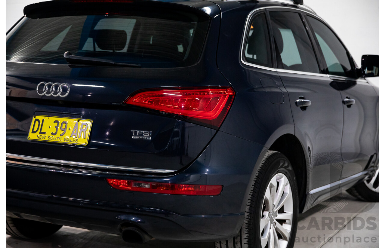 9/2015 Audi Q5 2.0 TFSI Quattro (AWD) 8R MY16 4d Wagon Moonlight Blue Metallic Turbo 2.0L