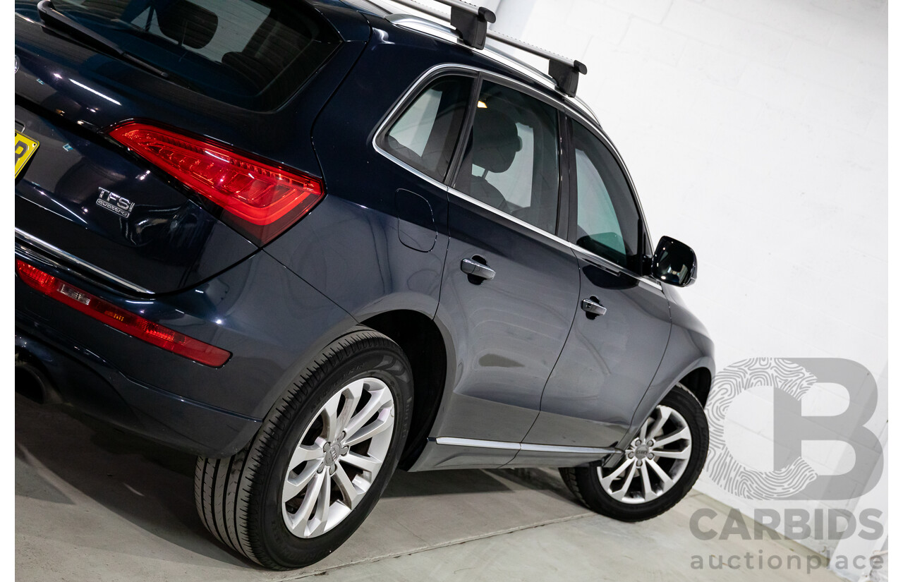 9/2015 Audi Q5 2.0 TFSI Quattro (AWD) 8R MY16 4d Wagon Moonlight Blue Metallic Turbo 2.0L