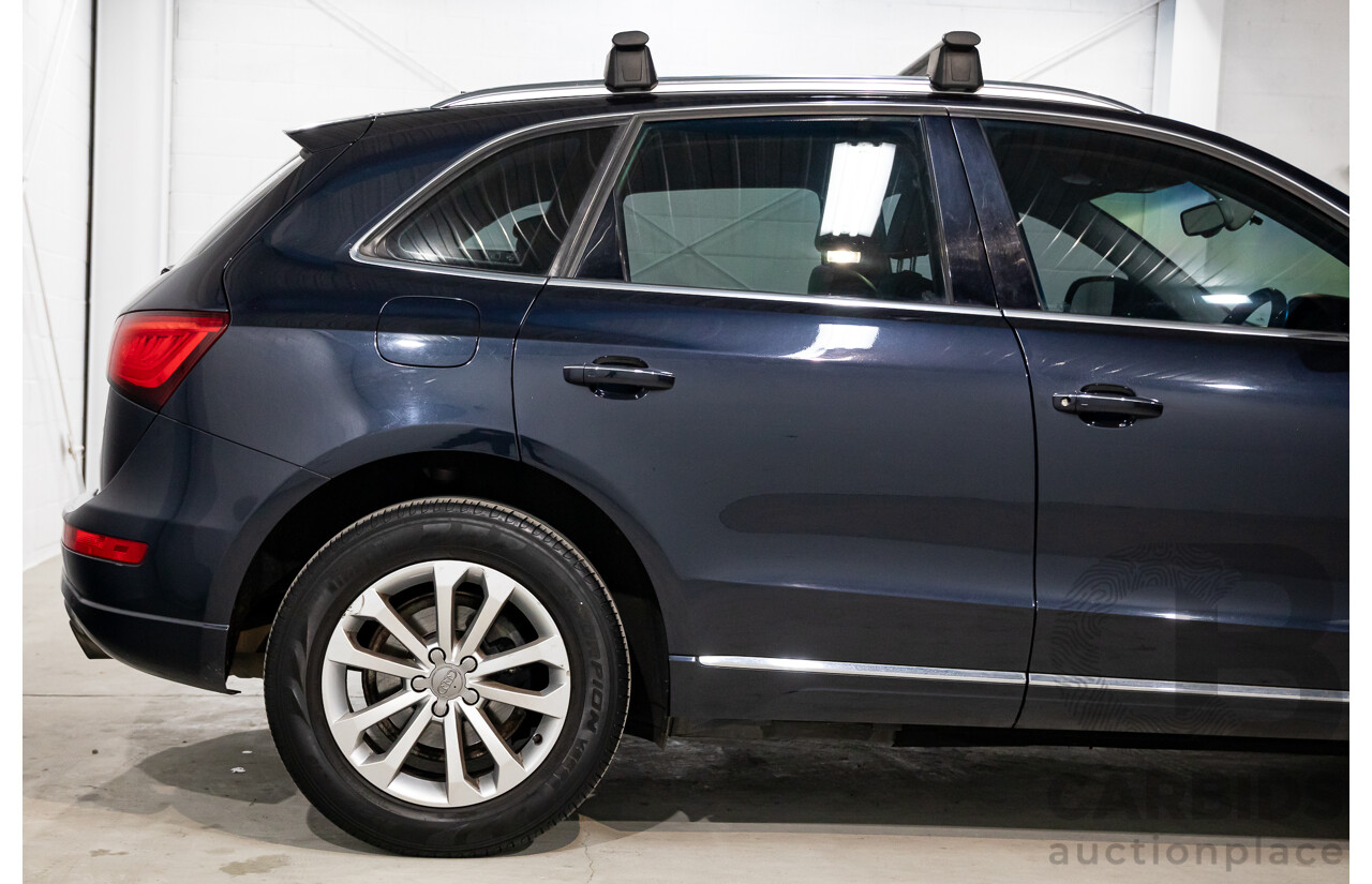 9/2015 Audi Q5 2.0 TFSI Quattro (AWD) 8R MY16 4d Wagon Moonlight Blue Metallic Turbo 2.0L