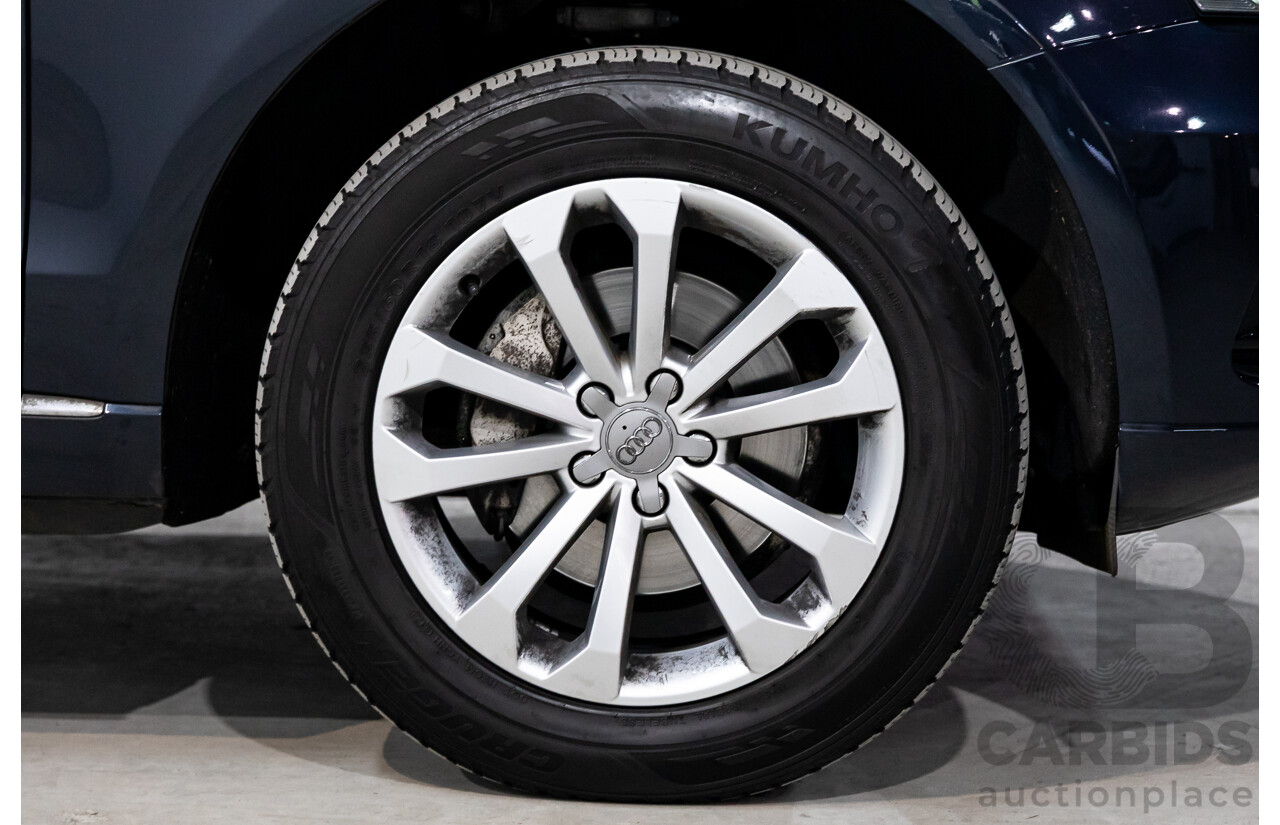 9/2015 Audi Q5 2.0 TFSI Quattro (AWD) 8R MY16 4d Wagon Moonlight Blue Metallic Turbo 2.0L