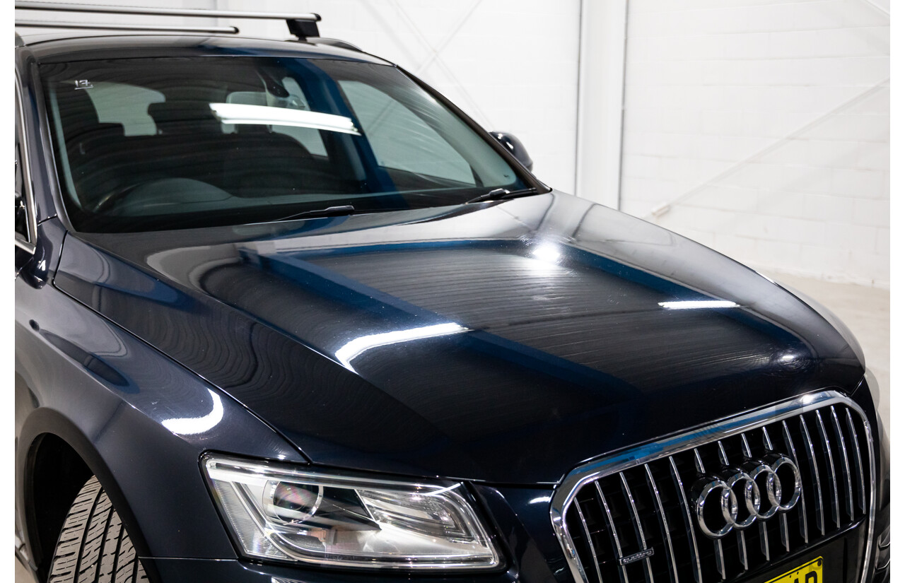9/2015 Audi Q5 2.0 TFSI Quattro (AWD) 8R MY16 4d Wagon Moonlight Blue Metallic Turbo 2.0L