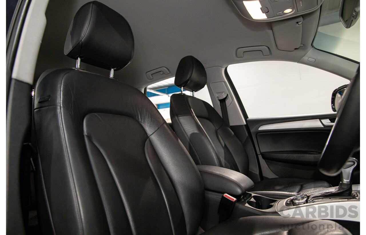 9/2015 Audi Q5 2.0 TFSI Quattro (AWD) 8R MY16 4d Wagon Moonlight Blue Metallic Turbo 2.0L