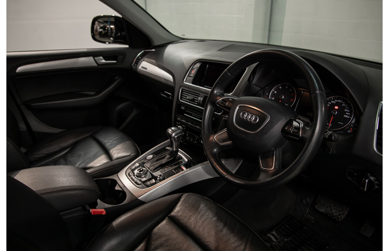 9/2015 Audi Q5 2.0 TFSI Quattro (AWD) 8R MY16 4d Wagon Moonlight Blue Metallic Turbo 2.0L