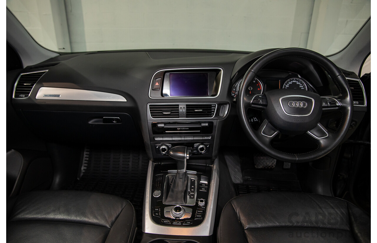 9/2015 Audi Q5 2.0 TFSI Quattro (AWD) 8R MY16 4d Wagon Moonlight Blue Metallic Turbo 2.0L