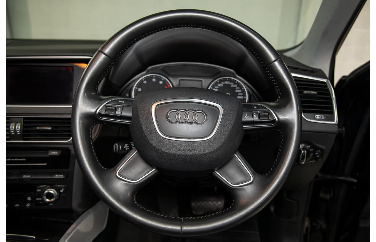 9/2015 Audi Q5 2.0 TFSI Quattro (AWD) 8R MY16 4d Wagon Moonlight Blue Metallic Turbo 2.0L