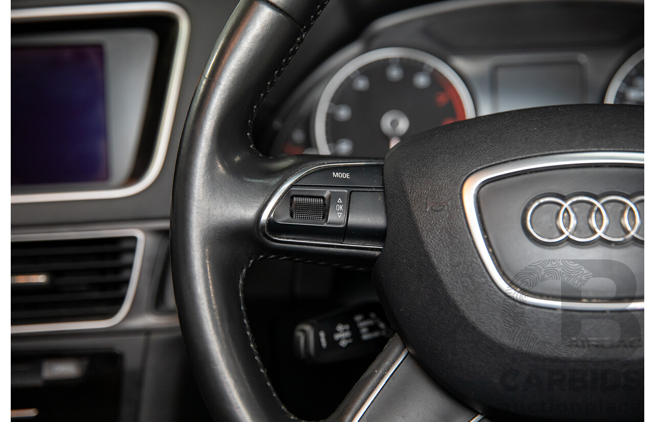 9/2015 Audi Q5 2.0 TFSI Quattro (AWD) 8R MY16 4d Wagon Moonlight Blue Metallic Turbo 2.0L