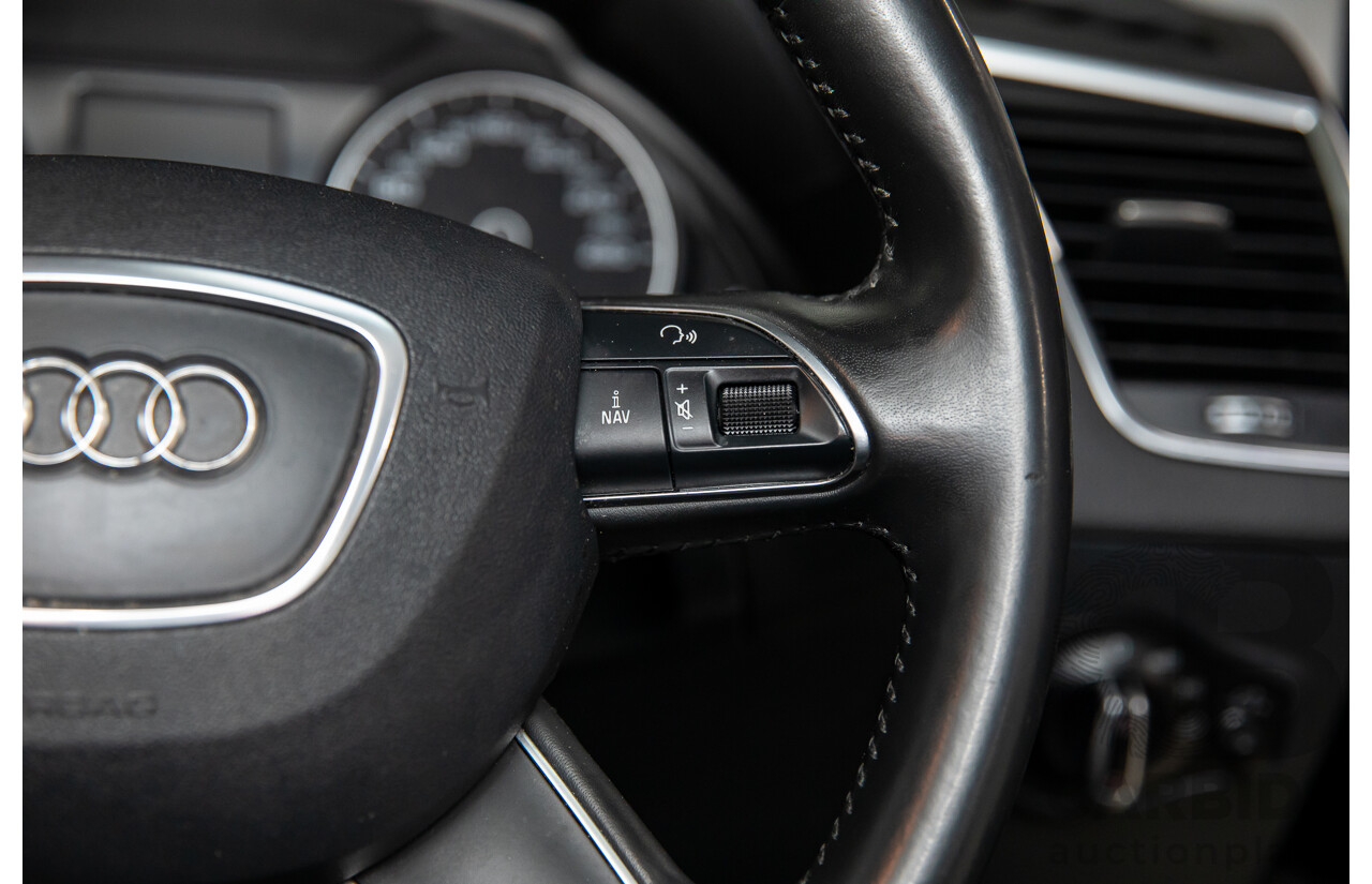 9/2015 Audi Q5 2.0 TFSI Quattro (AWD) 8R MY16 4d Wagon Moonlight Blue Metallic Turbo 2.0L