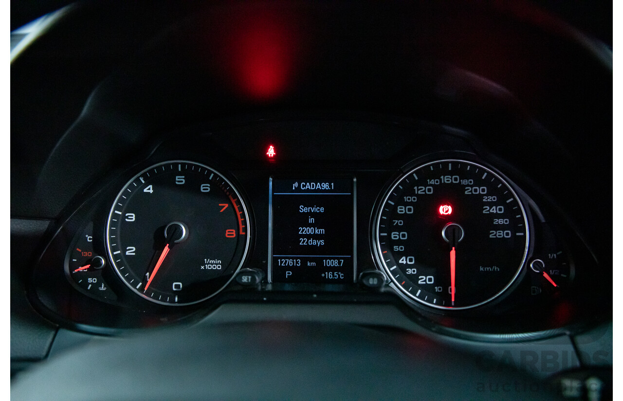 9/2015 Audi Q5 2.0 TFSI Quattro (AWD) 8R MY16 4d Wagon Moonlight Blue Metallic Turbo 2.0L