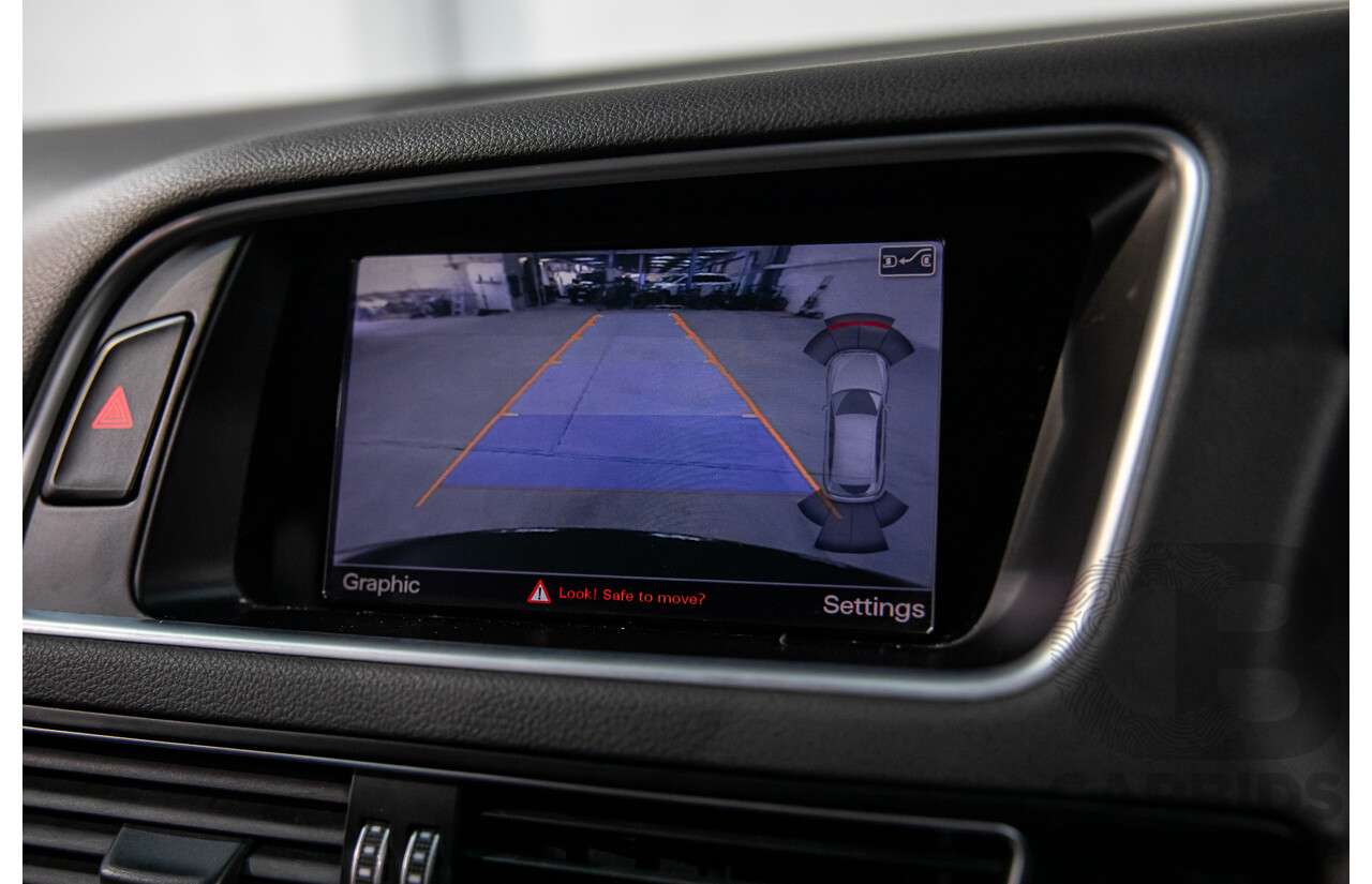 9/2015 Audi Q5 2.0 TFSI Quattro (AWD) 8R MY16 4d Wagon Moonlight Blue Metallic Turbo 2.0L