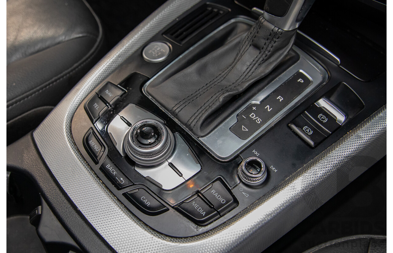 9/2015 Audi Q5 2.0 TFSI Quattro (AWD) 8R MY16 4d Wagon Moonlight Blue Metallic Turbo 2.0L