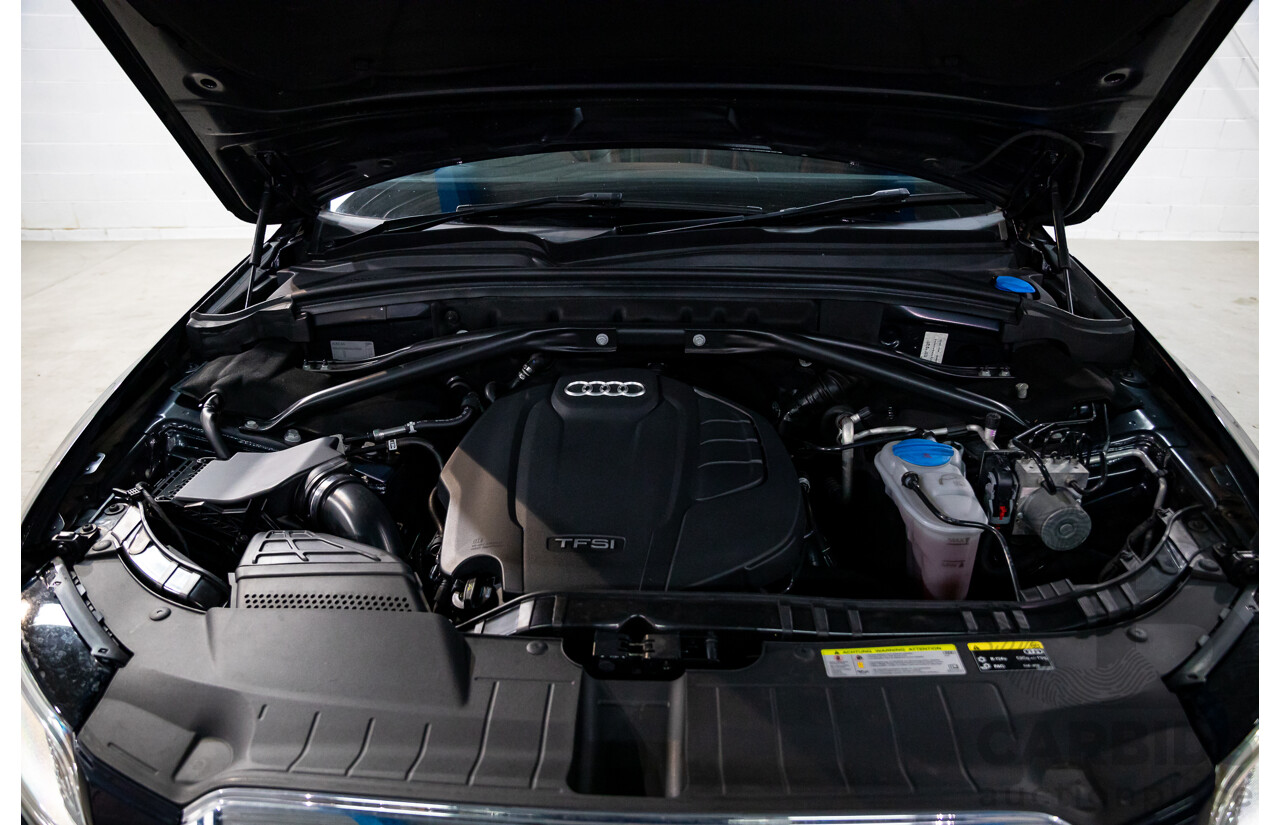 9/2015 Audi Q5 2.0 TFSI Quattro (AWD) 8R MY16 4d Wagon Moonlight Blue Metallic Turbo 2.0L