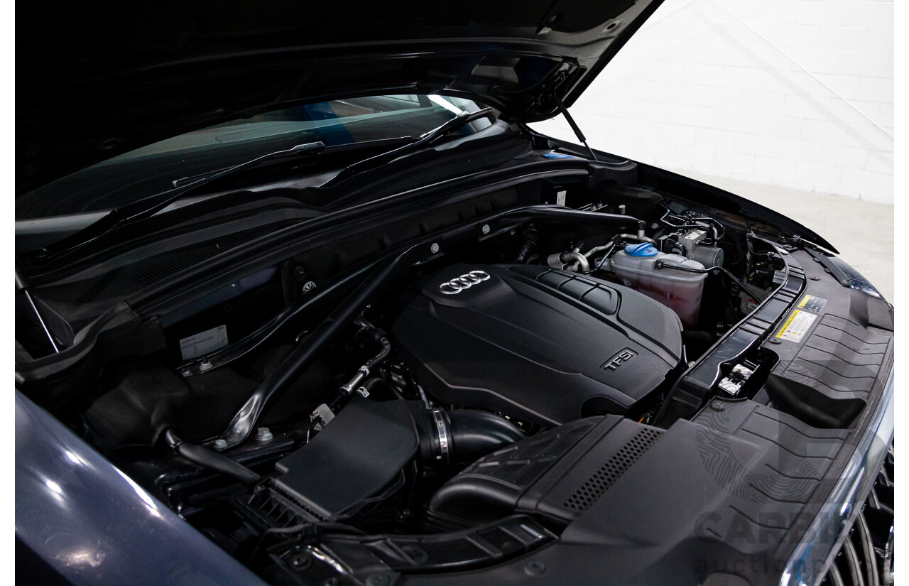 9/2015 Audi Q5 2.0 TFSI Quattro (AWD) 8R MY16 4d Wagon Moonlight Blue Metallic Turbo 2.0L