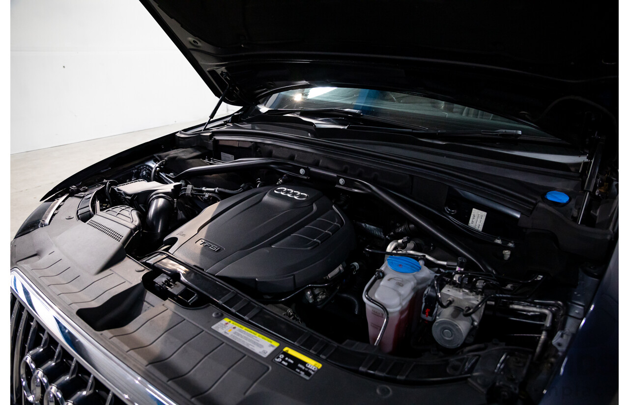 9/2015 Audi Q5 2.0 TFSI Quattro (AWD) 8R MY16 4d Wagon Moonlight Blue Metallic Turbo 2.0L