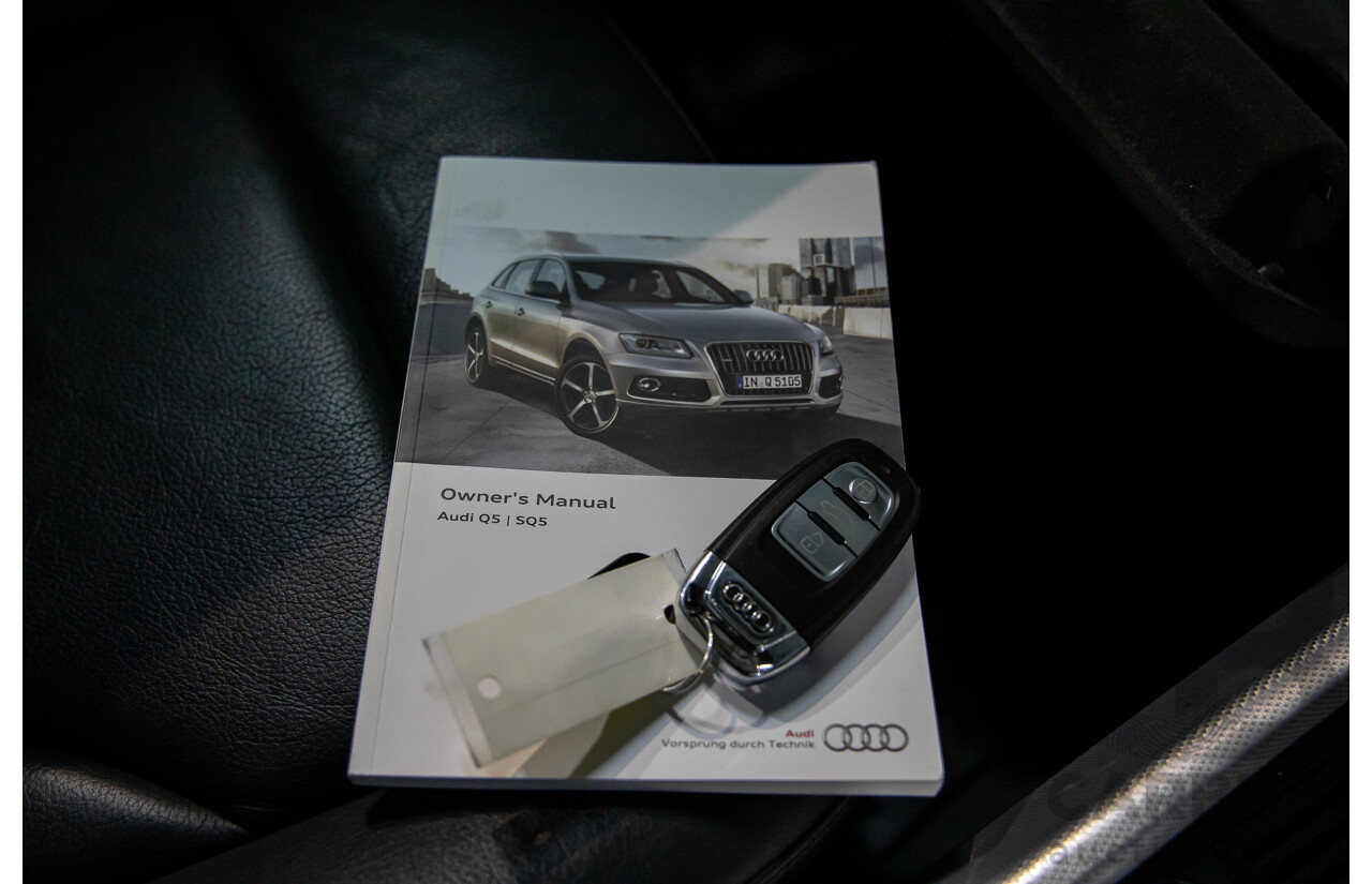 9/2015 Audi Q5 2.0 TFSI Quattro (AWD) 8R MY16 4d Wagon Moonlight Blue Metallic Turbo 2.0L