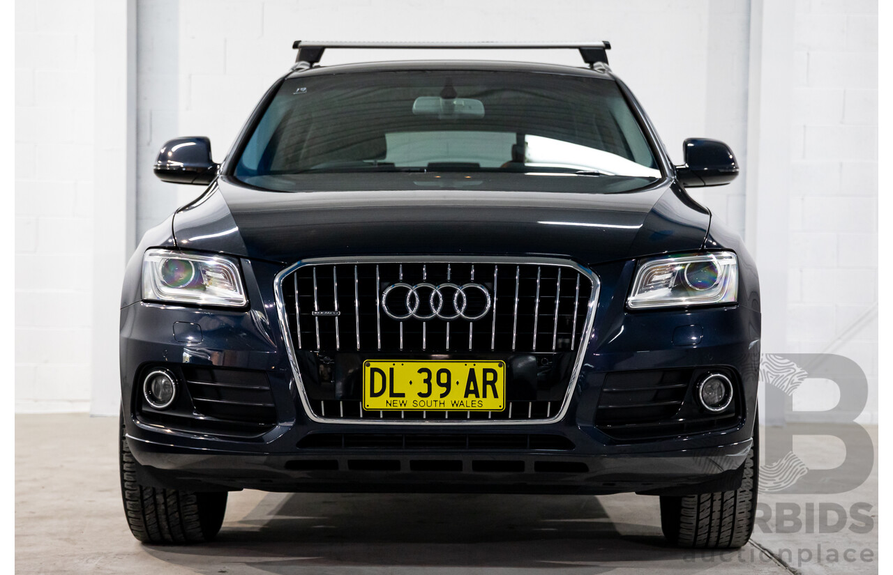 9/2015 Audi Q5 2.0 TFSI Quattro (AWD) 8R MY16 4d Wagon Moonlight Blue Metallic Turbo 2.0L