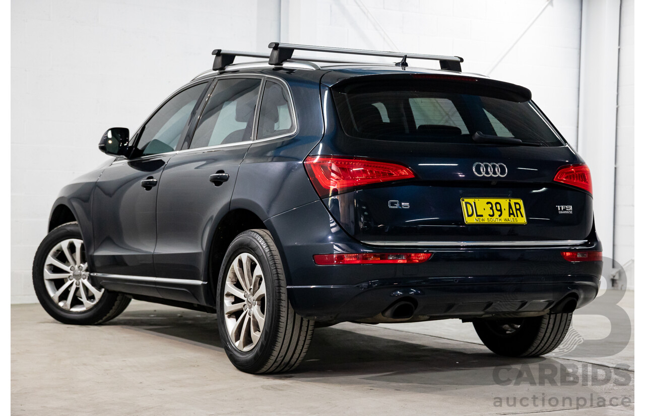 9/2015 Audi Q5 2.0 TFSI Quattro (AWD) 8R MY16 4d Wagon Moonlight Blue Metallic Turbo 2.0L