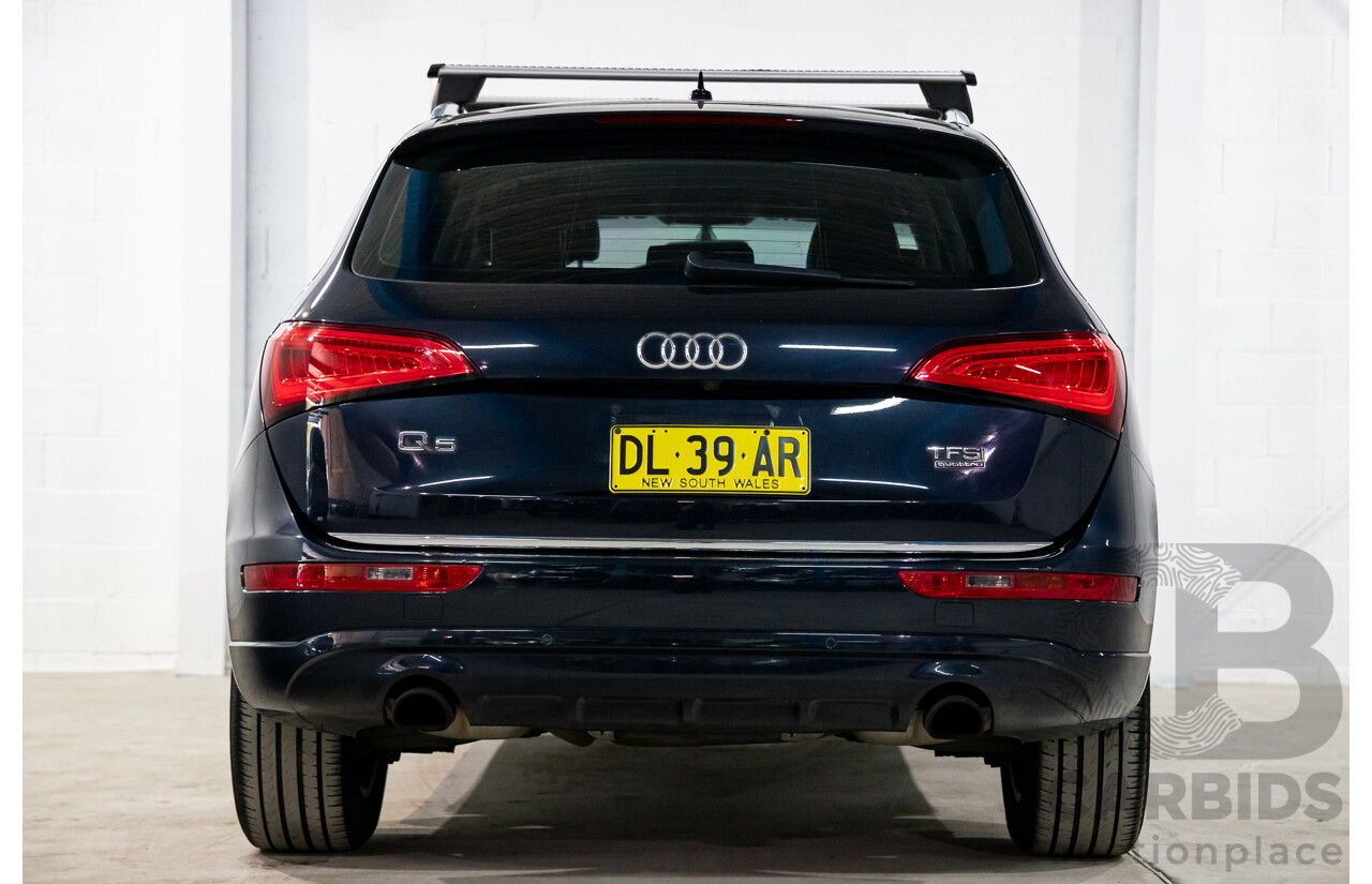 9/2015 Audi Q5 2.0 TFSI Quattro (AWD) 8R MY16 4d Wagon Moonlight Blue Metallic Turbo 2.0L