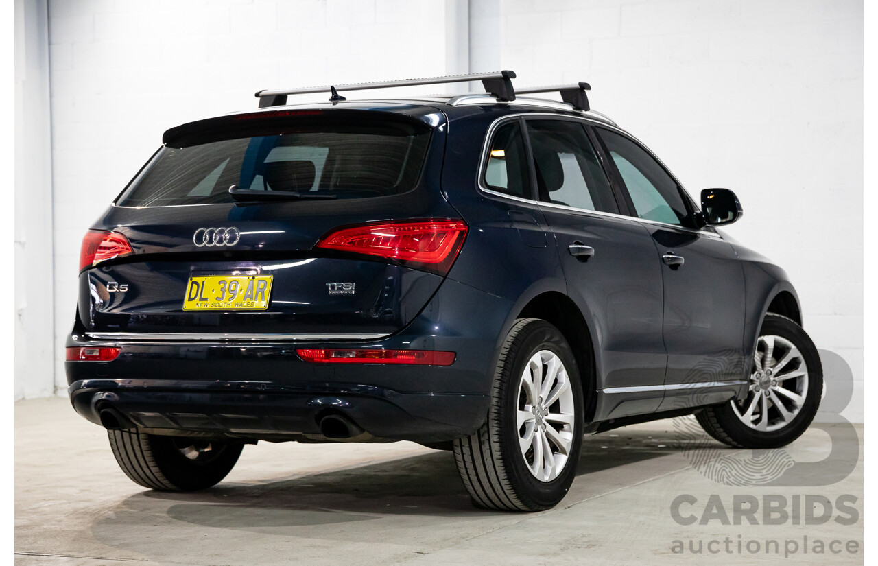 9/2015 Audi Q5 2.0 TFSI Quattro (AWD) 8R MY16 4d Wagon Moonlight Blue Metallic Turbo 2.0L