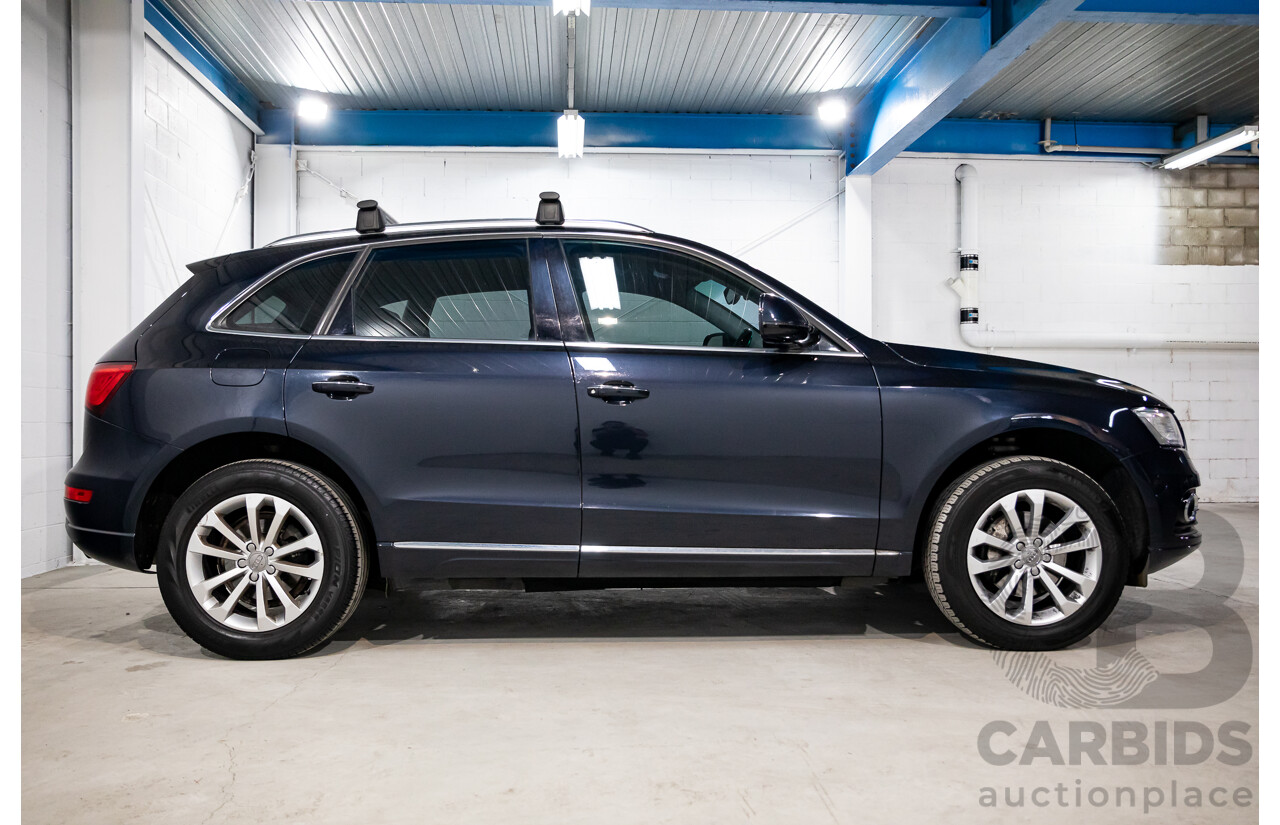 9/2015 Audi Q5 2.0 TFSI Quattro (AWD) 8R MY16 4d Wagon Moonlight Blue Metallic Turbo 2.0L