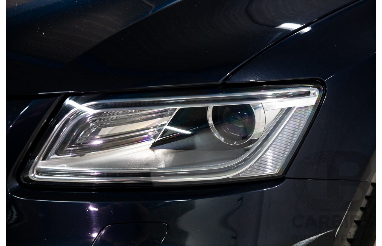 9/2015 Audi Q5 2.0 TFSI Quattro (AWD) 8R MY16 4d Wagon Moonlight Blue Metallic Turbo 2.0L