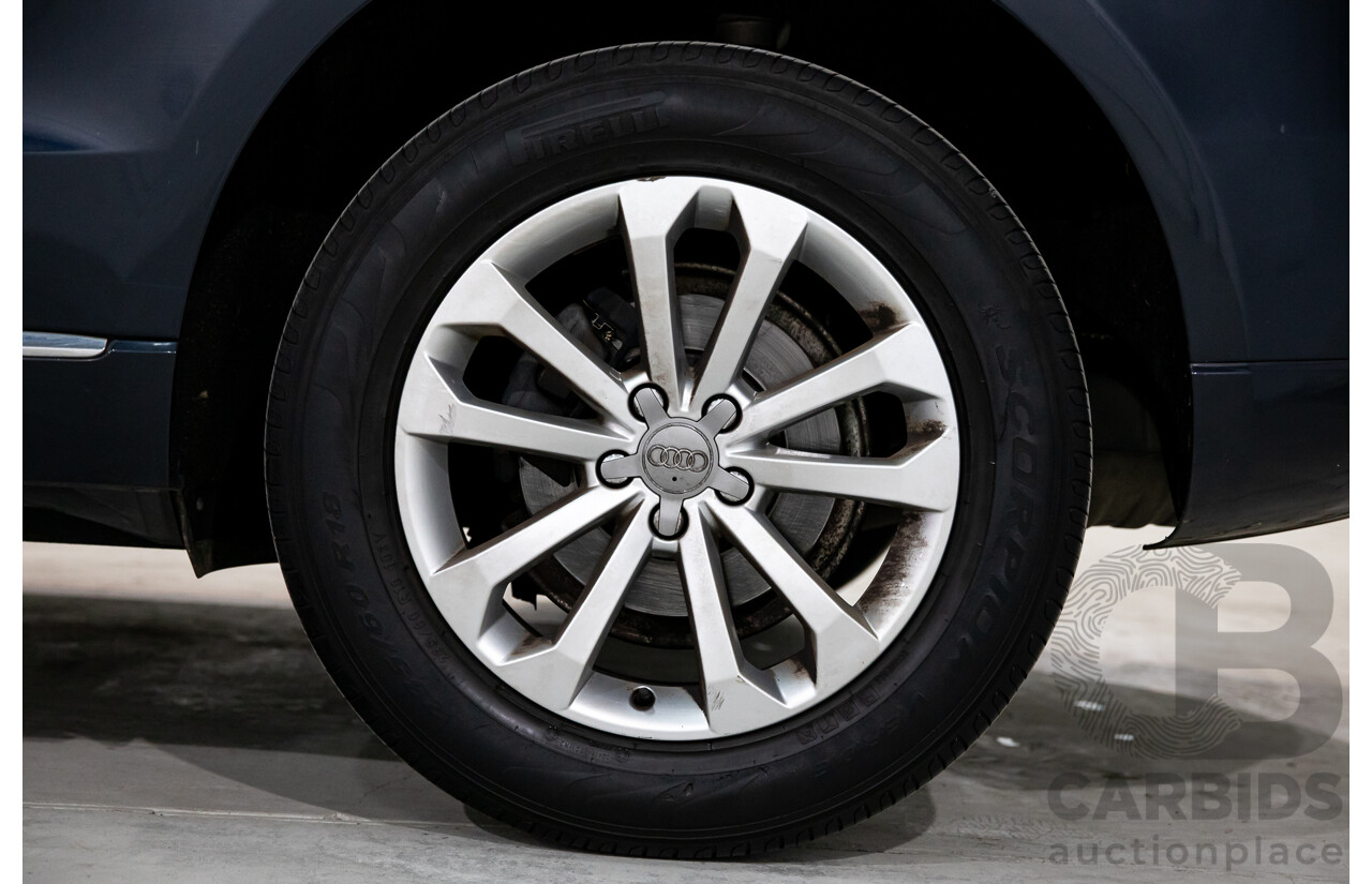 9/2015 Audi Q5 2.0 TFSI Quattro (AWD) 8R MY16 4d Wagon Moonlight Blue Metallic Turbo 2.0L