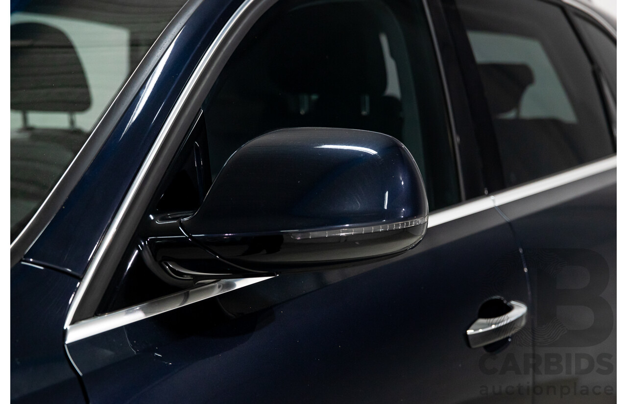 9/2015 Audi Q5 2.0 TFSI Quattro (AWD) 8R MY16 4d Wagon Moonlight Blue Metallic Turbo 2.0L