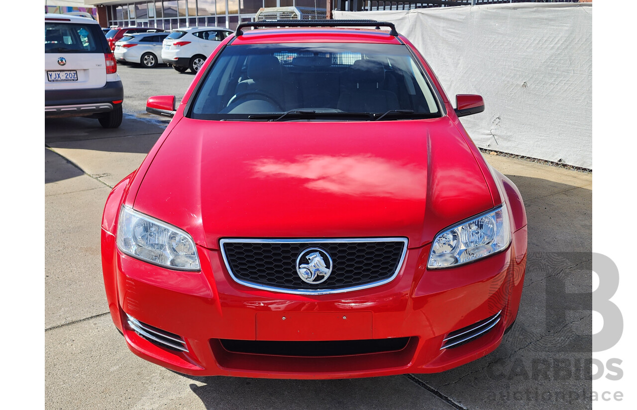 3/2013 Holden Commodore Omega VE II MY12.5 4d Sportwagon Red 3.0L