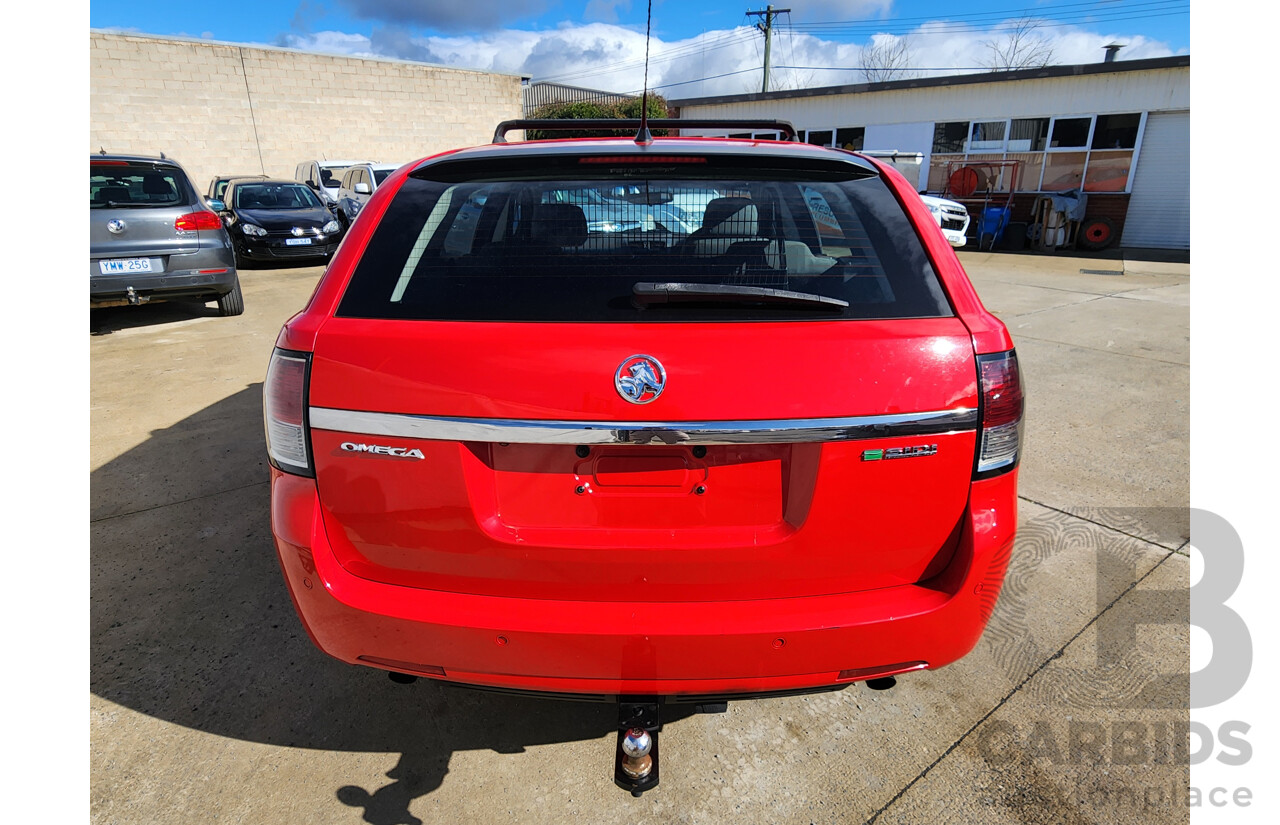 3/2013 Holden Commodore Omega VE II MY12.5 4d Sportwagon Red 3.0L