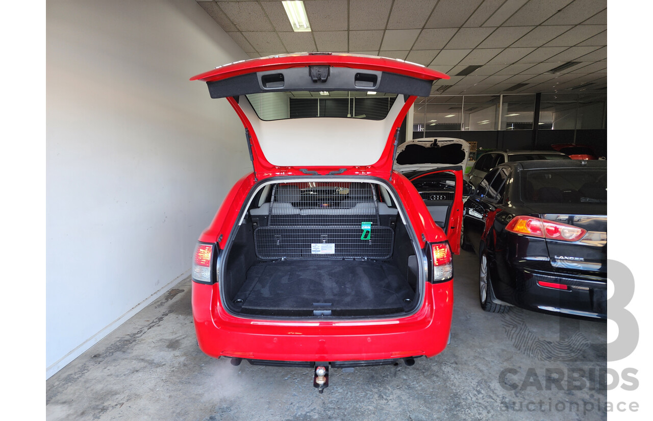 3/2013 Holden Commodore Omega VE II MY12.5 4d Sportwagon Red 3.0L