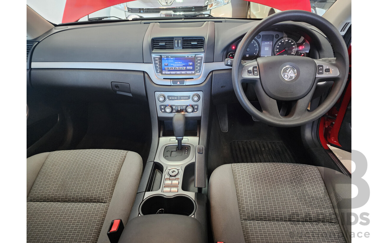 3/2013 Holden Commodore Omega VE II MY12.5 4d Sportwagon Red 3.0L